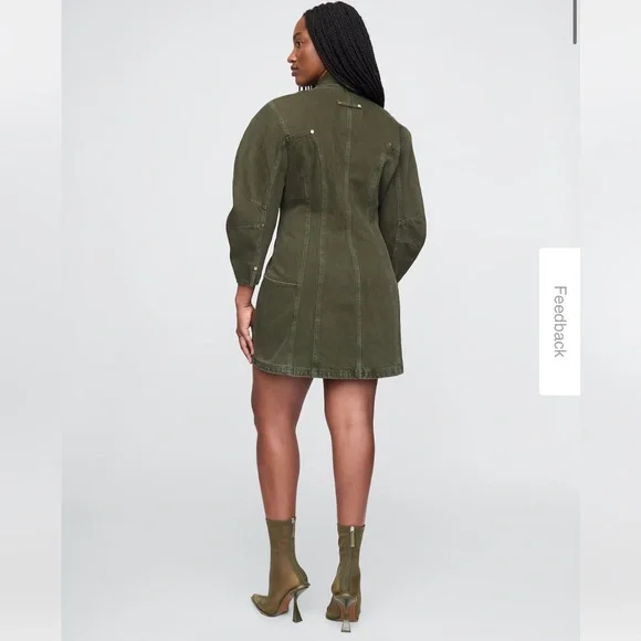 Gap × Cult Gaia Barrel Mini Dress - Picture 6 of 8